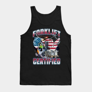 Forklift Certified Vintage Bootleg Tank Top